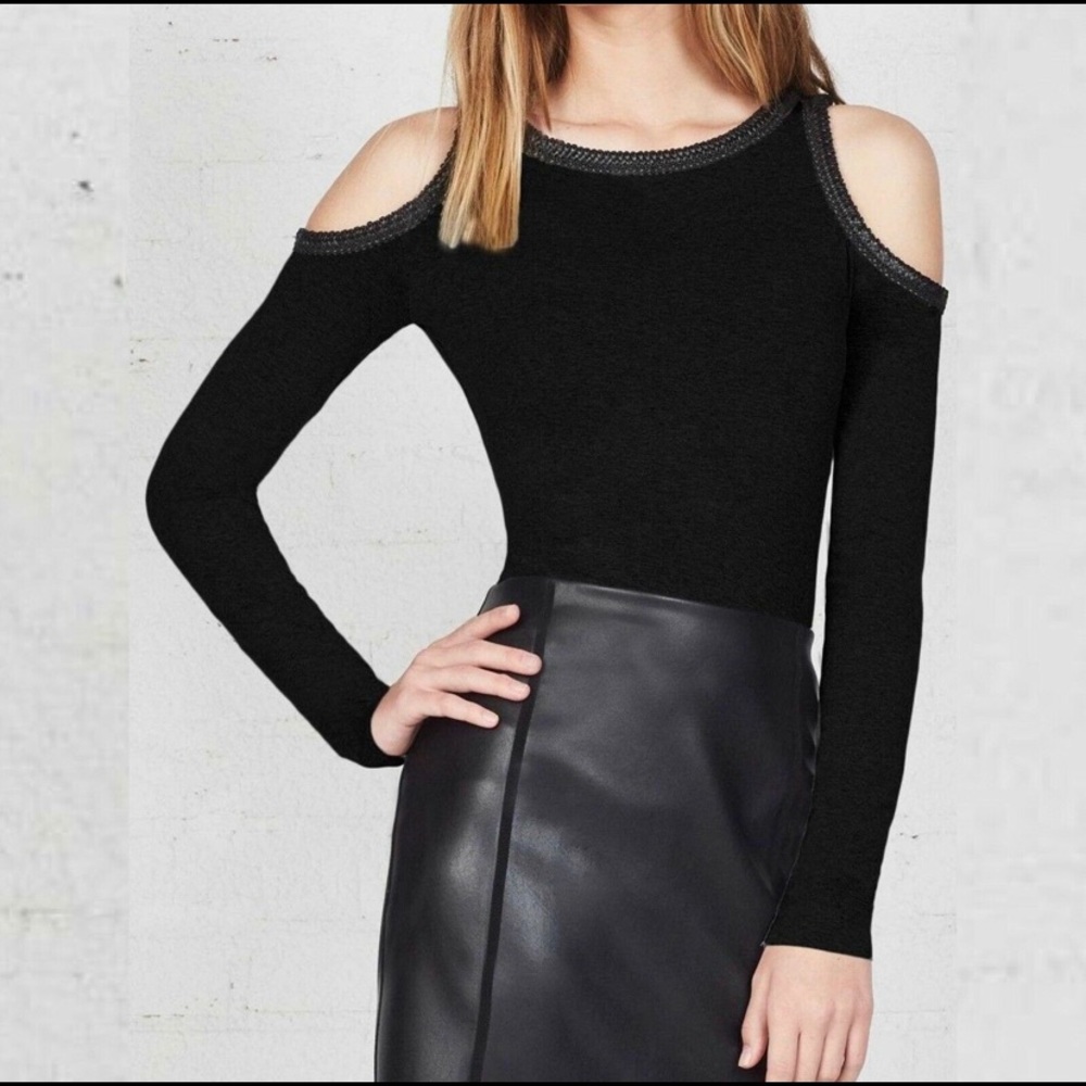Bailey 44 Womens Long Sleeve Cold Shoulder